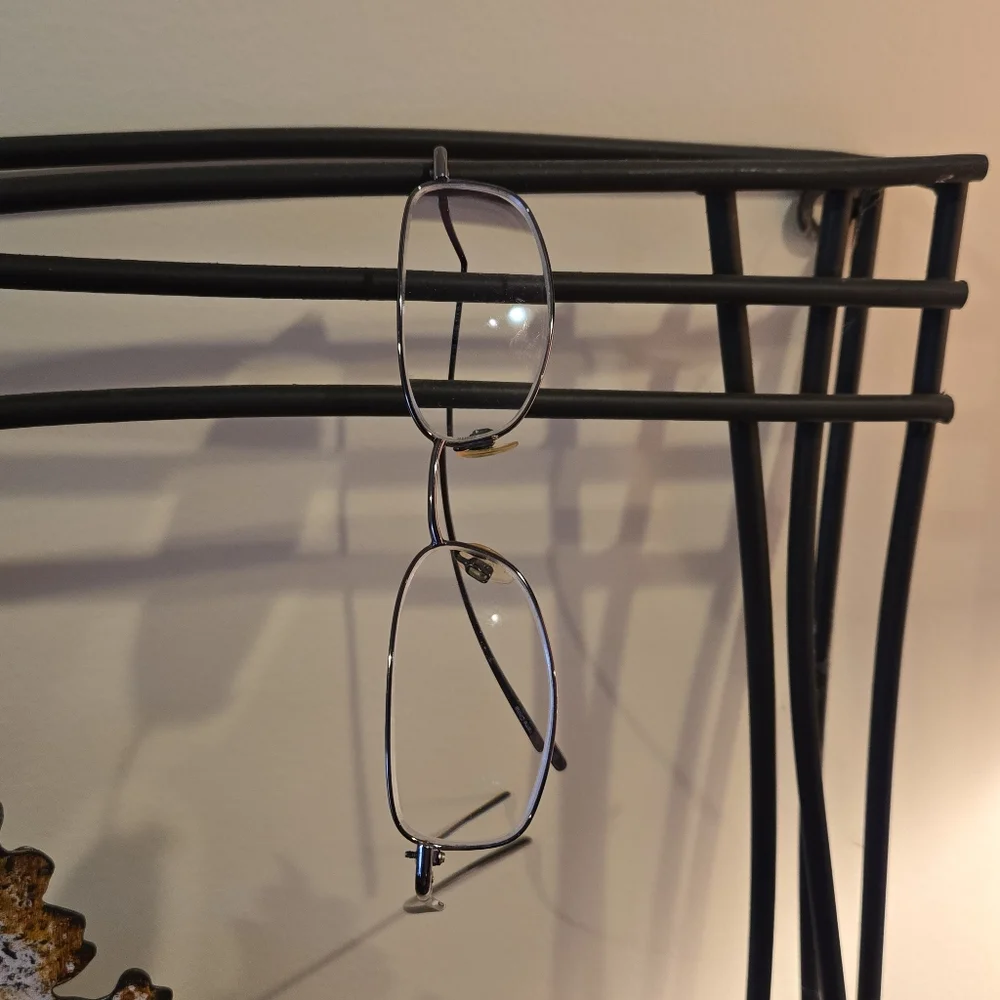 Halston Eyeglass Frames – Size 54-18-135 – Metallic – Used